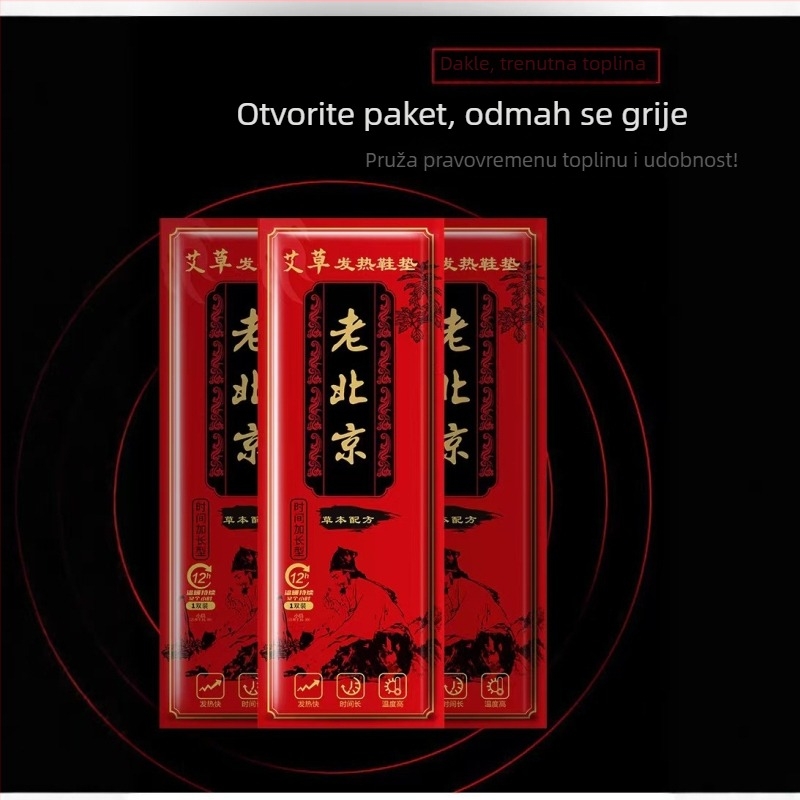 Grijne uloške za papuče - Unisex, Klasičan stil, USB napajanje