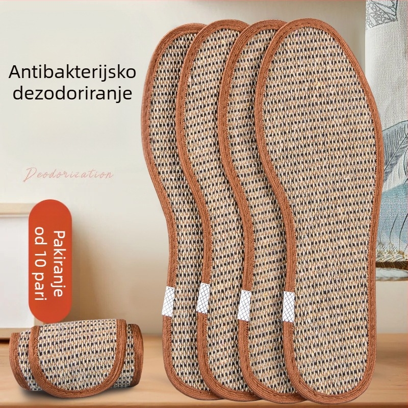 Uložci od bambusovog ugljena - upijaju znoj, prozračni, unisex, brend Hachuan
