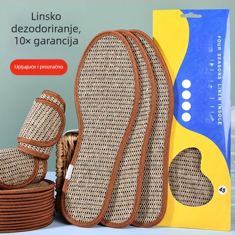 Uložci od bambusovog ugljena - upijaju znoj, prozračni, unisex, brend Hachuan