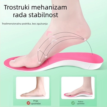 Ortopedni EVA ulošak s potporom luka i apsorpcijom šokova, unisex, model M-008