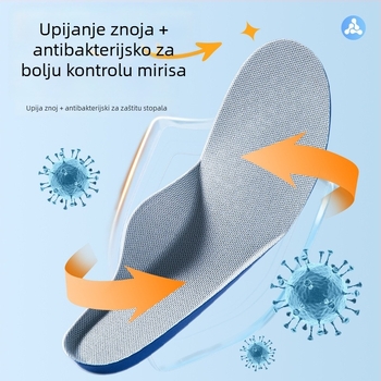 Uložak za obuću s potporom luka, od snažnog pamuka, cijeli ulošak, za jesen, unisex