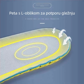 Honeycomb ulošci za cipele, EVA materijal, potpuno podstavljeni, povećanje visine, unisex