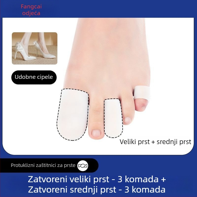 Silikonski zaštitnik prstiju – zaštita za visoke pete kroz sve sezone, model Zhhjz00, šifra Zhhjz0015, brend Thousand Leaves