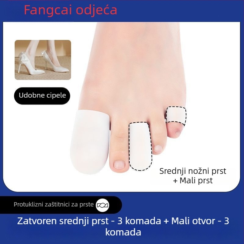 Silikonski zaštitnik prstiju – zaštita za visoke pete kroz sve sezone, model Zhhjz00, šifra Zhhjz0015, brend Thousand Leaves