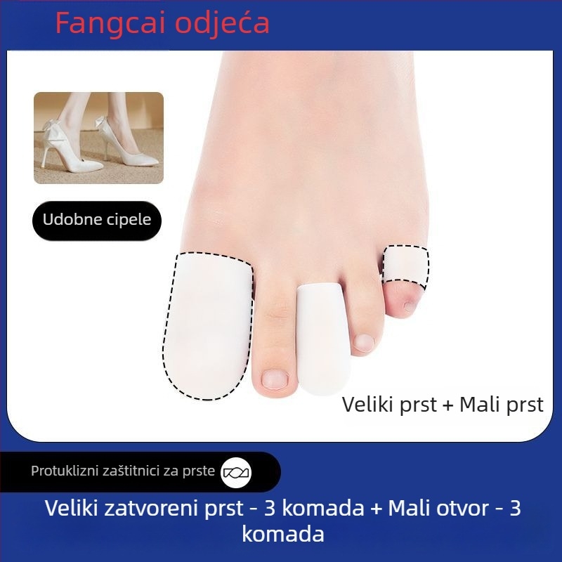 Silikonski zaštitnik prstiju – zaštita za visoke pete kroz sve sezone, model Zhhjz00, šifra Zhhjz0015, brend Thousand Leaves