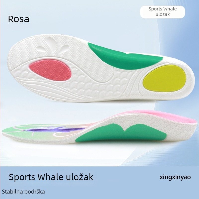 Ortopedske uloške s potporom luka za ploska stopala, model XY-P041, PU materijal