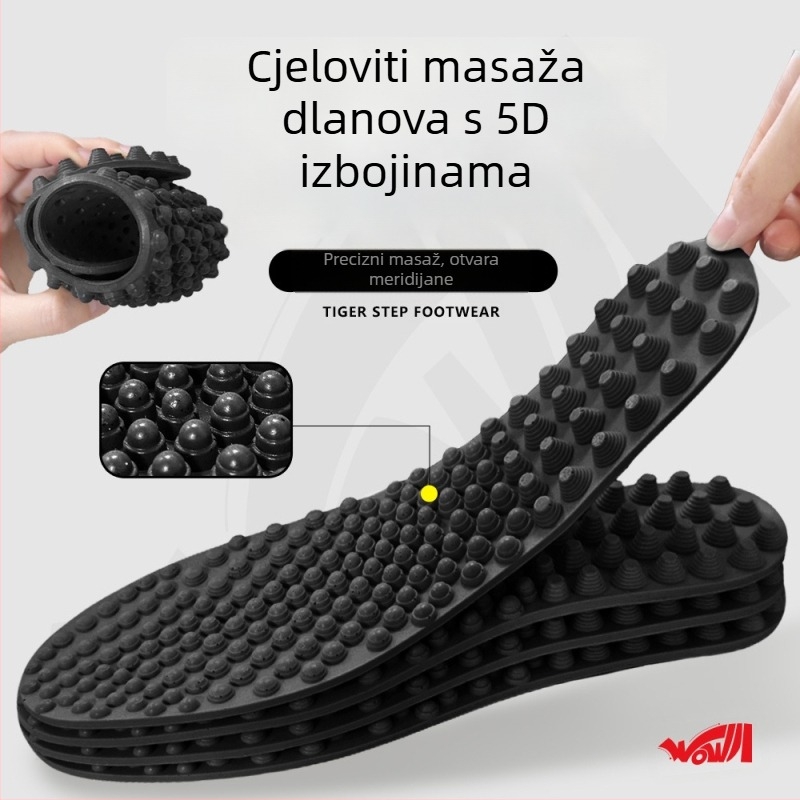 Tiger Step B15 Masažne uloške – PU, puni ulošci, unisex, za sportske, kožne i svakodnevne cipele