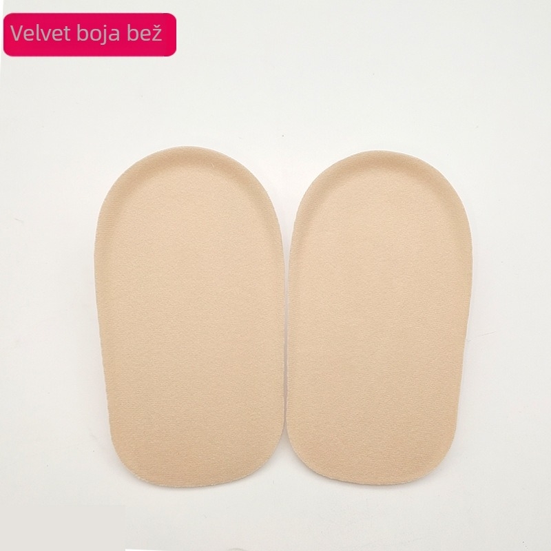 Gel potpora za podizanje pete – nevidljiva, prozirna, debela, apsorpcija šokova, za muškarce i žene, polu veličina