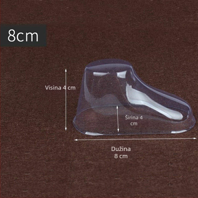 5 pari prozirnih PVC plastičnih proširivača cipela za bebine i dječje cipele