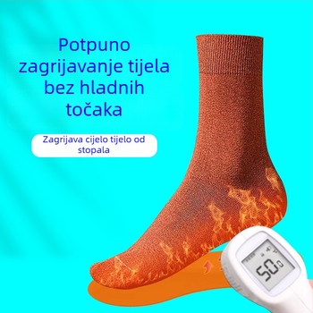 Zimske 5V USB grijaće uloške za cijelo stopalo, s plišanim podstavkom, vodootporne