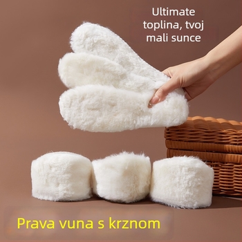 Čizme od ovčje kože i krzna, model 001, zima