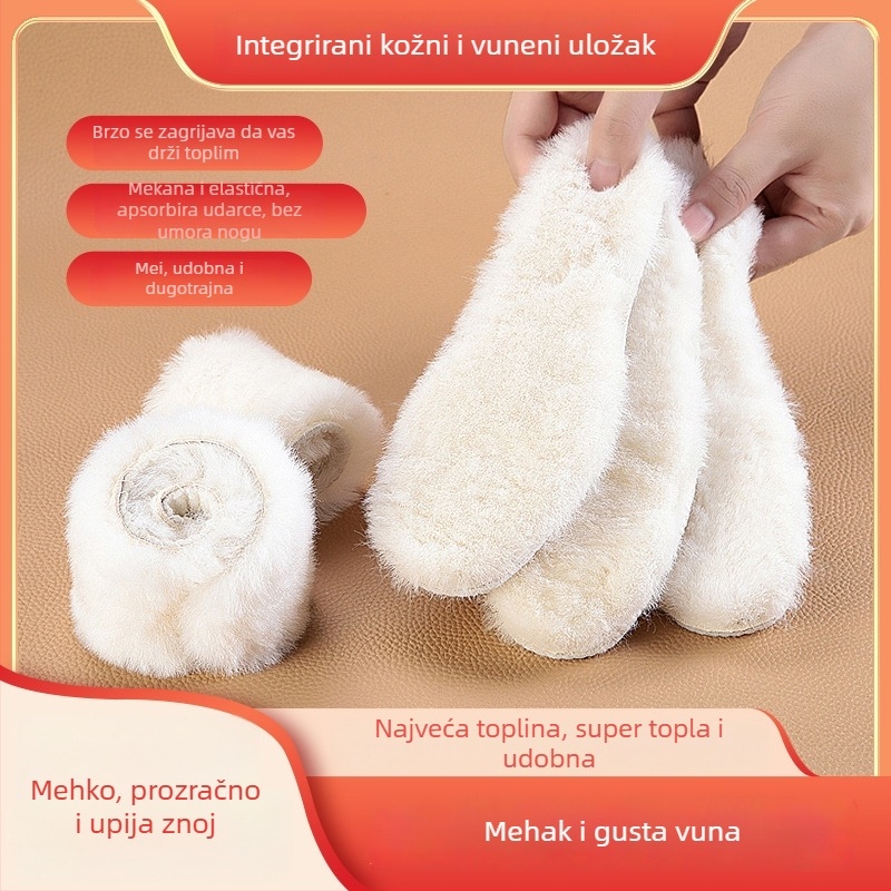Vuneni termalni cijeli ulošak za zimu – unisex odrasli