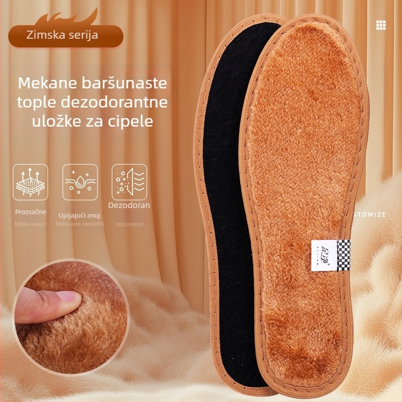 Zimski deodorizirajući ulošci, debeli i prozračni, cijeli ulošci, model 6630/6631
