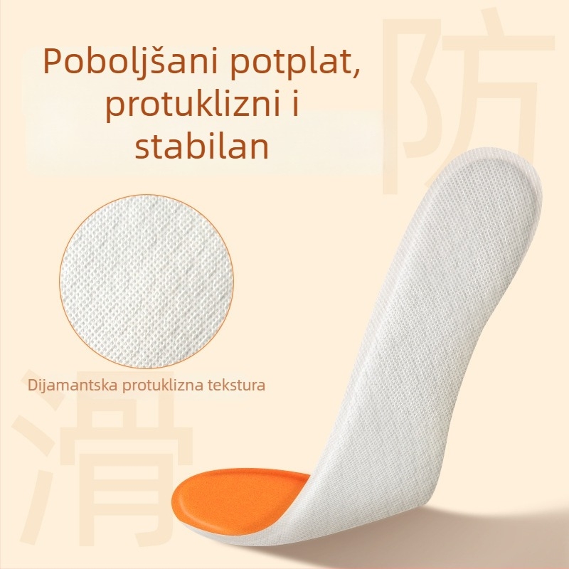 Grijane uloške za cipele s Mugwort toplinskim flasterima - samopodržavajuće zimske grijanje za stopala, 12 sati, model QX4810, unisex