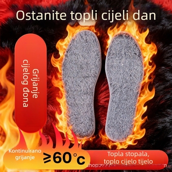 Električne grijane uloške za hodanje, bez samostalnog zagrijavanja, unisex, zimsko USB grijanje