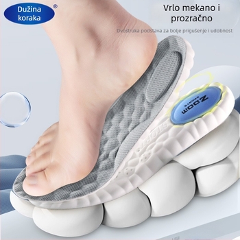 PU ulošak - prozračan, upija znoj, deodorant, ublažava udarce, cijeli ulošak za obuću