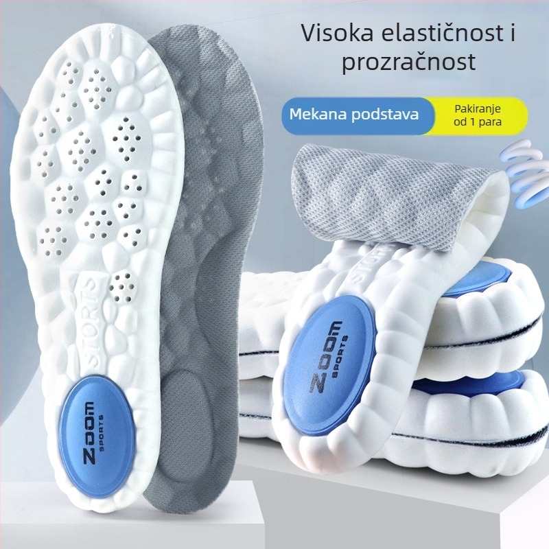 PU ulošak - prozračan, upija znoj, deodorant, ublažava udarce, cijeli ulošak za obuću