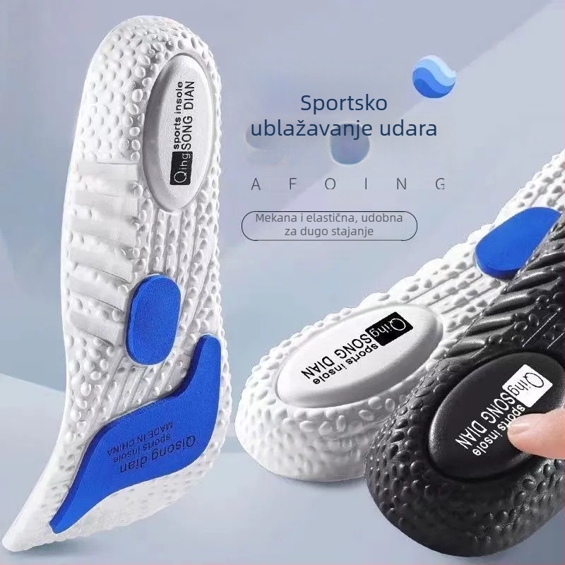 Sportska uložak EVA-Sport – Materijal: EVA; Vrsta uloška: cijeli ulošak; Pogodno za: tenisice, kožne cipele, čizme, casual obuća, radna obuća; Unisex