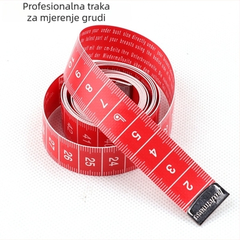 Lenta za mjerenje opsega prsa, PU koža, duljina 1,4 m, raspon mjerenja 1,4 m