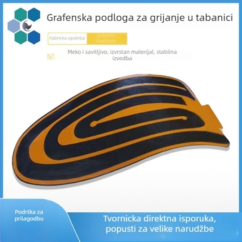 Vanjski grijac za cipele s grafenskim uloškom i fleksibilnim grijaćim filmom 5V/3.7V, CE-certifikat