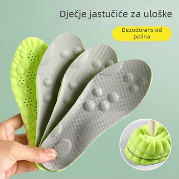 Dječji ulošci Popcorn 4D Cloud - PU sportski ulošci, cijeli ulošci, unisex