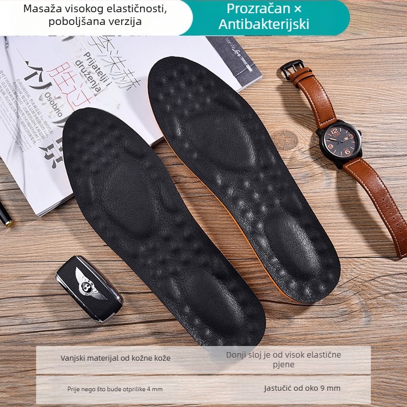 Teleća koža ulošak za tenisice, kožne, casual i radne cipele – dezodorirajući uložak, cijeli uložak, model MD