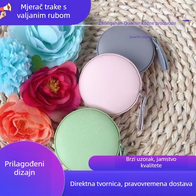 Prilagodljiva PU mekana mjeračka, model A-05, raspon 150 cm, za kućnu upotrebu