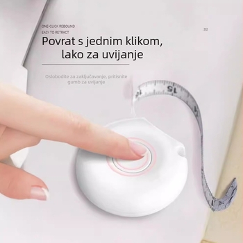 Zakrivljena mjerna traka u obliku puža, ABS, automatsko zaključavanje, model 2-88, domet mjerenja 2 m, pakiranje 250 kom