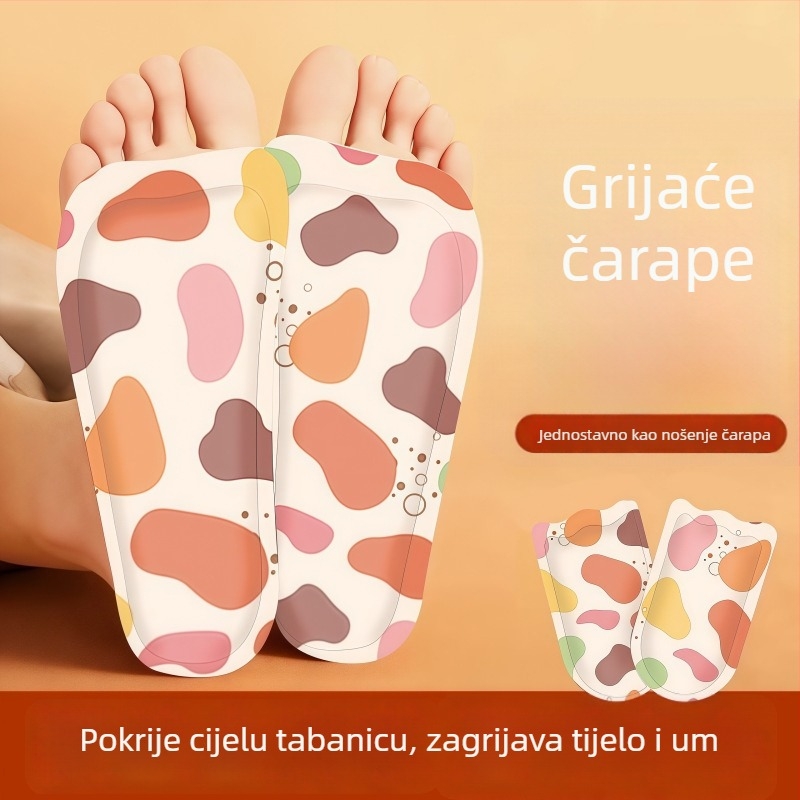 Samozagrejujuca pločica za stopalo, netkani materijal, polustelka, univerzalna prilagodba