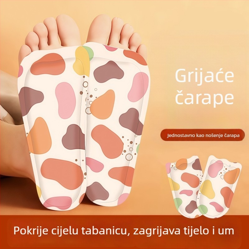 Samozagrejujuca pločica za stopalo, netkani materijal, polustelka, univerzalna prilagodba