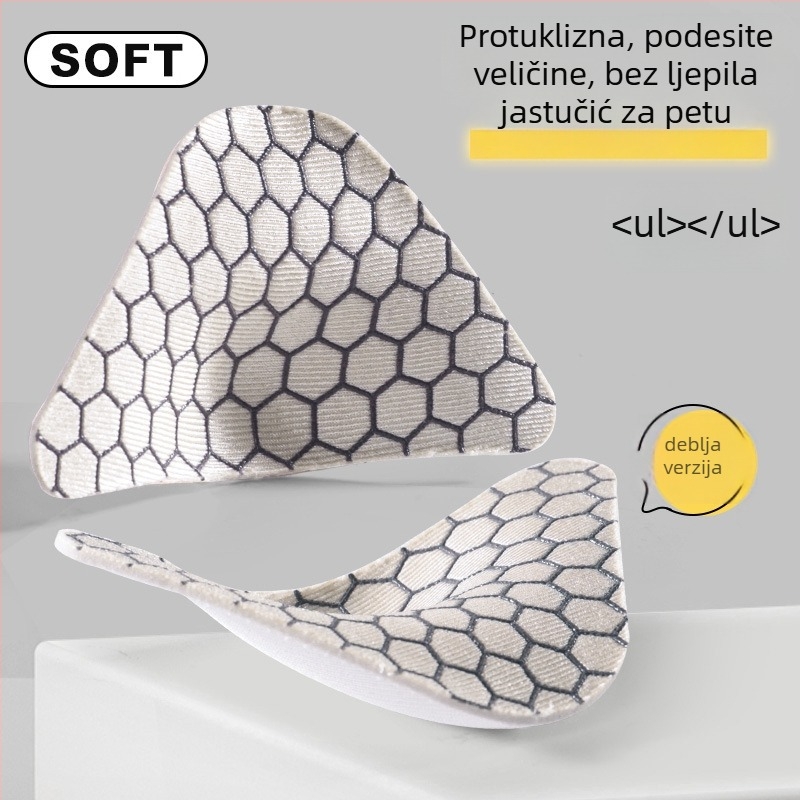 Bez ljepila zaštita peta za kožne cipele, sandale i druge — protuklizna zaštita, otporna na habanje, za sve sezone
