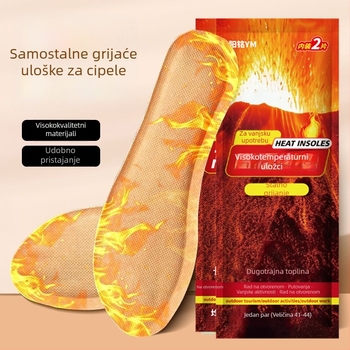 Grijajući ulošci za cipele, netkani materijal, puni ulošak, Unisex, odrasli