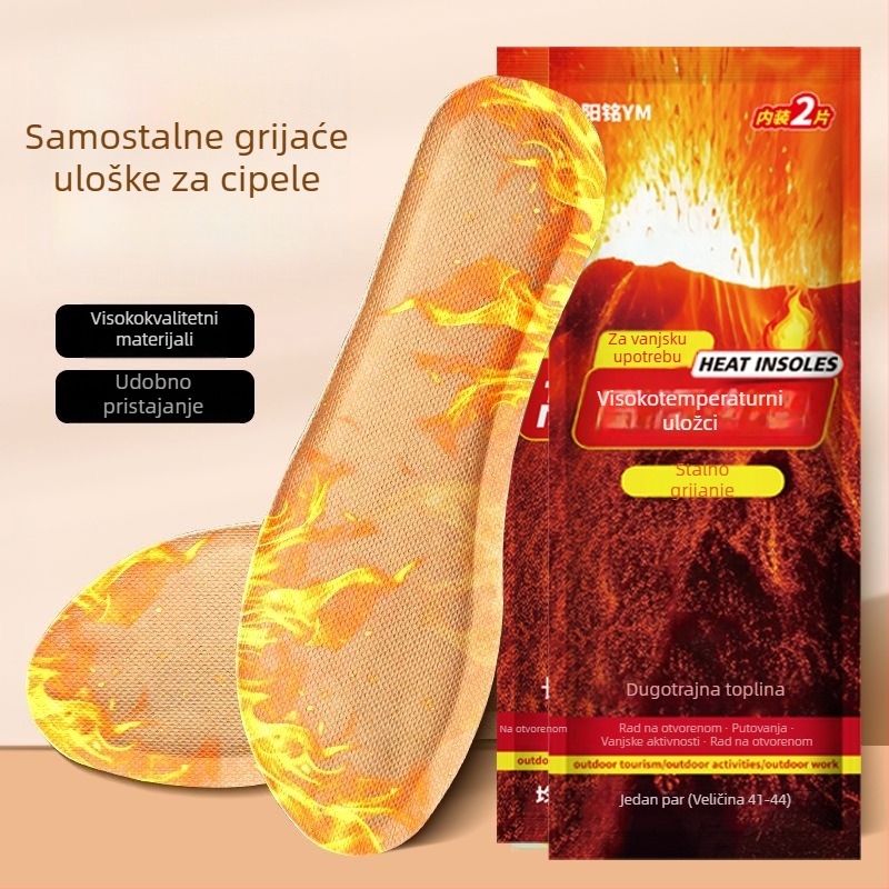 Grijajući ulošci za cipele, netkani materijal, puni ulošak, Unisex, odrasli