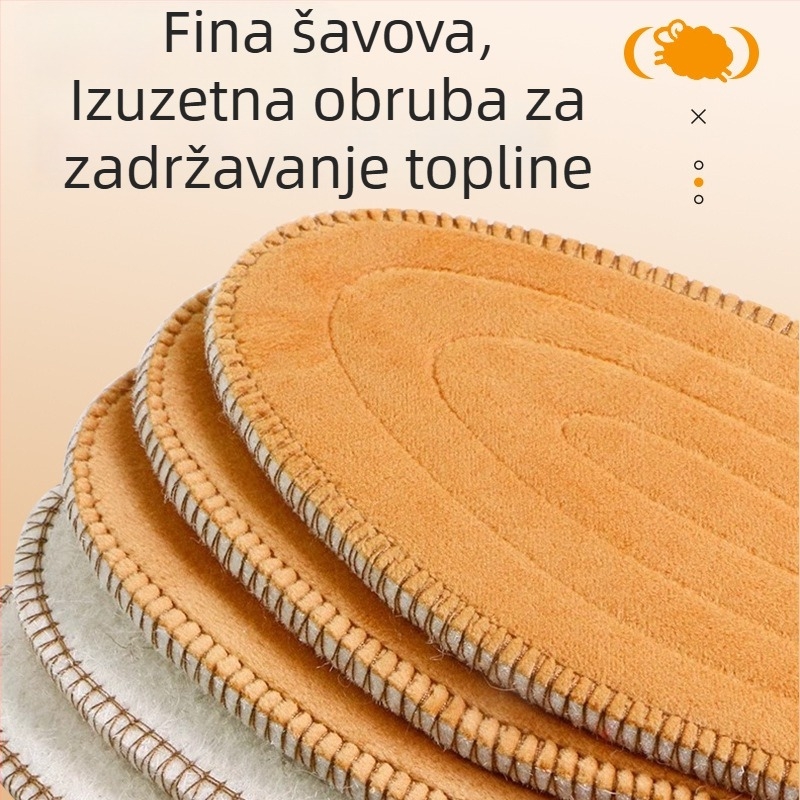 Buyun BN32 vunena topla uloška za cipele - cijeli ulošak, za zimu i jesen
