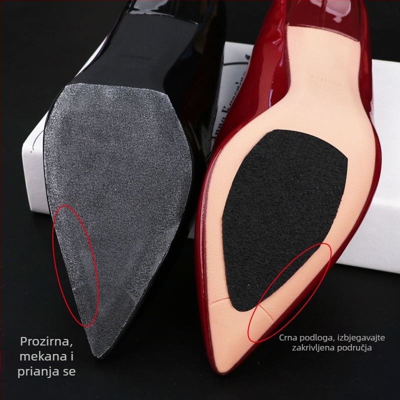 PVC film za potplat protivklizni za cipele, prozirni tihi potplat, sve sezone, Muse Standing