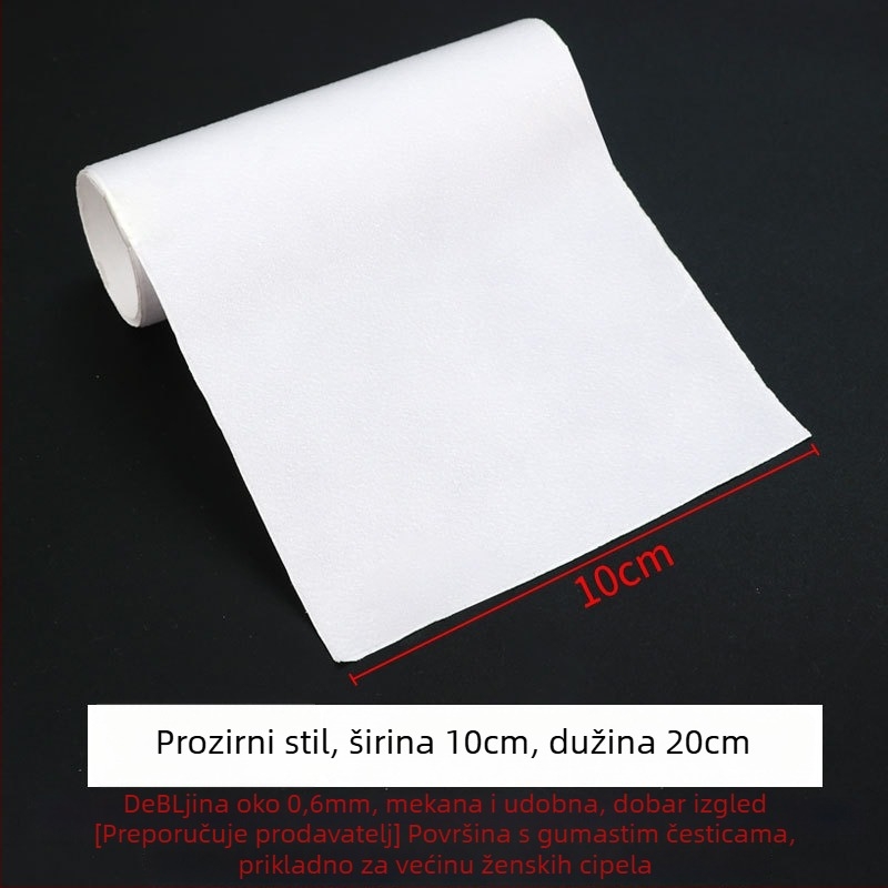 PVC film za potplat protivklizni za cipele, prozirni tihi potplat, sve sezone, Muse Standing