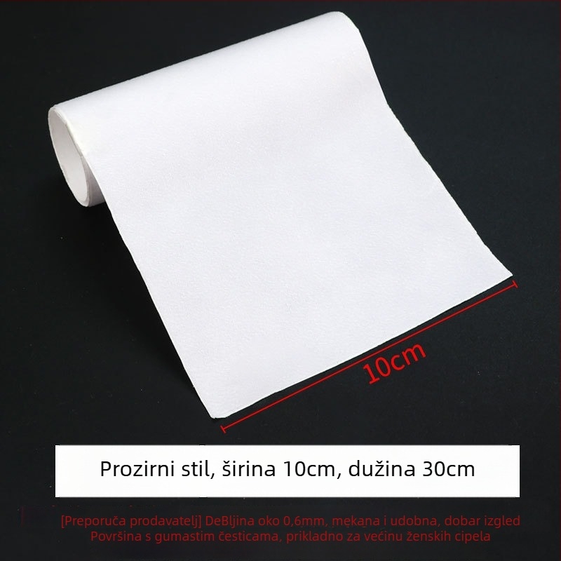 PVC film za potplat protivklizni za cipele, prozirni tihi potplat, sve sezone, Muse Standing