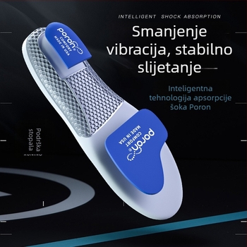 PORON sportska uložak za tenisice – unisex, cijeli ulošak, PU+TPU+PORON ublažavanje, uporaba tijekom cijele godine