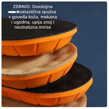Kožni ulošci NP01 — protiv mirisa, upijaju znoj, prozračni, ublažavaju udarce; pogodni za tenisice, kožne cipele, čizme, casual i radne cipele