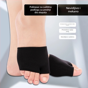Zaštita hallux prsta Slip-On s prednjim jastučićem dlana — elastičan debeo dizajn, pogodno za tenisice, kožne cipele i čizme