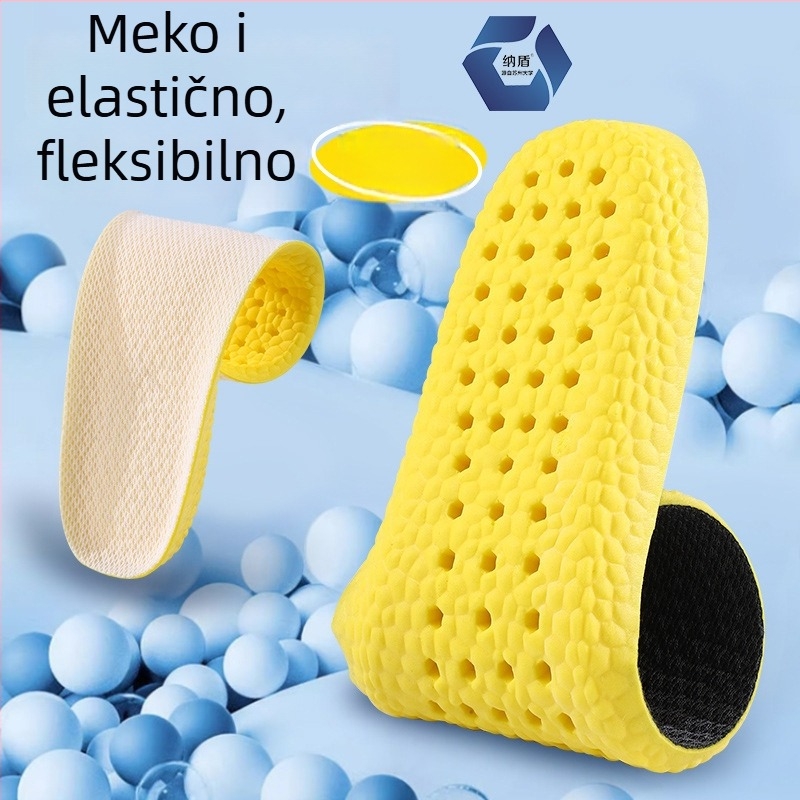 PU uložak za cipele – deodorantni, cijeli uložak, pogodan za tenisice, kožne cipele, čizme i casual obuću, unisex za odrasle