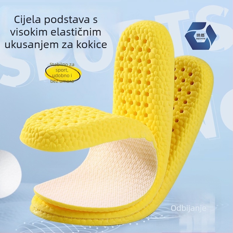 PU uložak za cipele – deodorantni, cijeli uložak, pogodan za tenisice, kožne cipele, čizme i casual obuću, unisex za odrasle