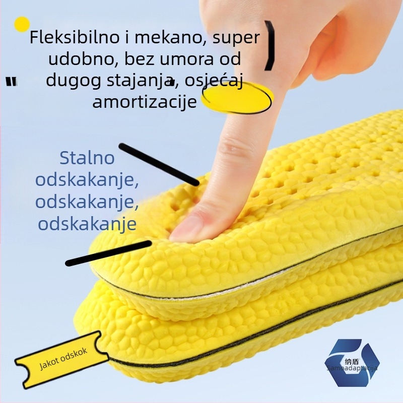 PU uložak za cipele – deodorantni, cijeli uložak, pogodan za tenisice, kožne cipele, čizme i casual obuću, unisex za odrasle