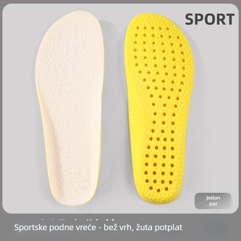 PU uložak za cipele – deodorantni, cijeli uložak, pogodan za tenisice, kožne cipele, čizme i casual obuću, unisex za odrasle
