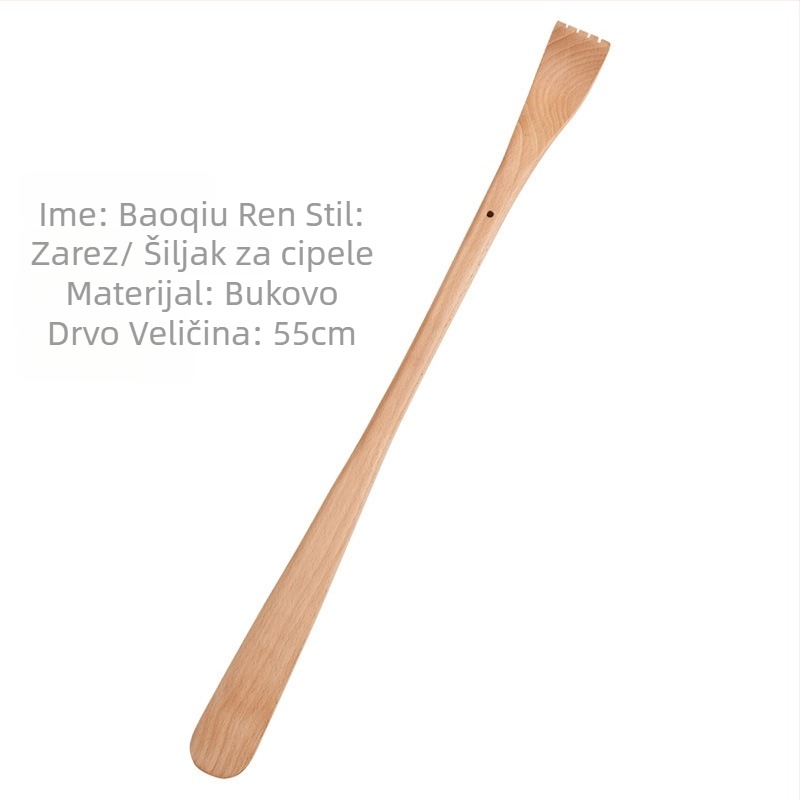 Drveni višenamjenski alat za grebanje za starije osobe — kućna upotreba, masaža i olakšanje svrbeža, materijal drvo/bambus