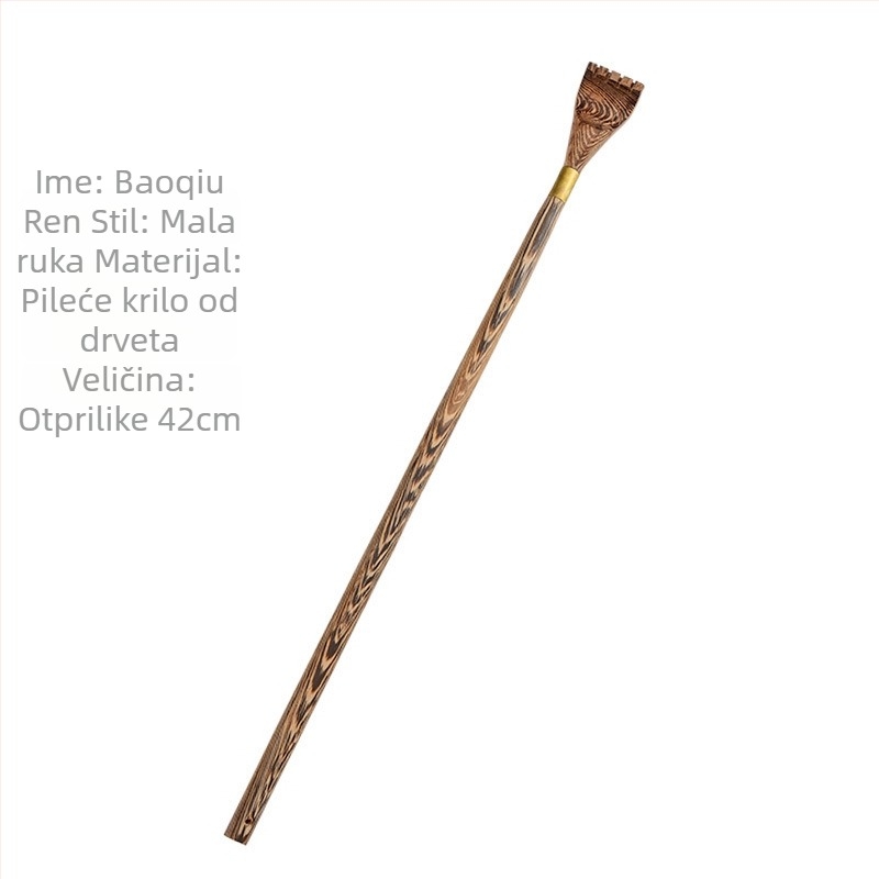 Drveni višenamjenski alat za grebanje za starije osobe — kućna upotreba, masaža i olakšanje svrbeža, materijal drvo/bambus