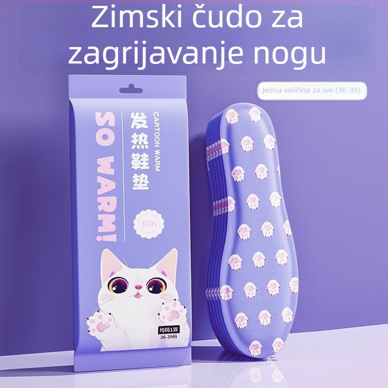 Grijani ulošci za žene - samonagrevanje, bez punjenja, pogodni za hodanje (zimska uporaba)