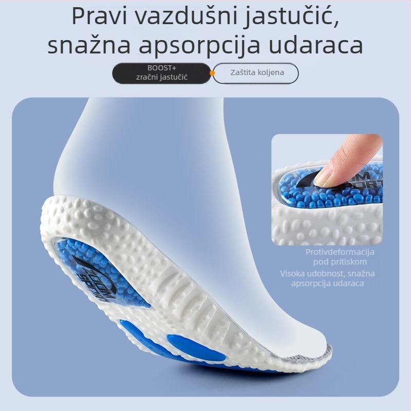 PU ulozak za sportsku obuću s zračnim jastučićem, apsorpcija udaraca, dezodorans, upijanje znoja, prozračan, unisex Footprint Tribe