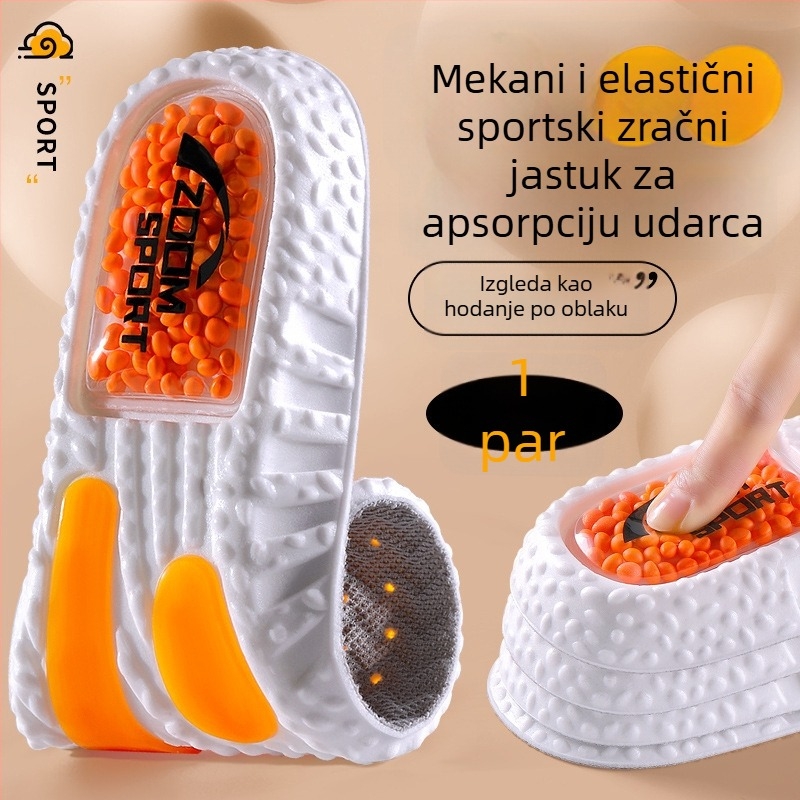 PU ulozak za sportsku obuću s zračnim jastučićem, apsorpcija udaraca, dezodorans, upijanje znoja, prozračan, unisex Footprint Tribe