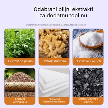 Samopodgrijavajuće uloške za stopala s moksom – za masažu, Fairy Master, proizvod moxa